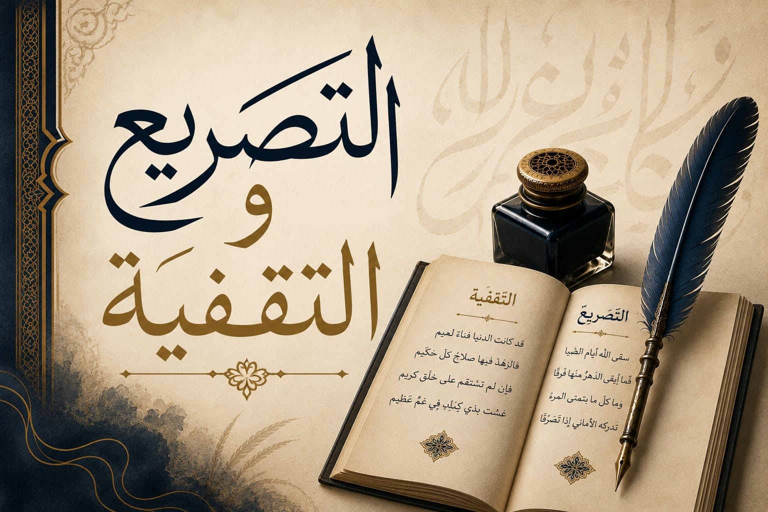 بينَ التَّصريعِ والتَّــقْفِيَةِ
